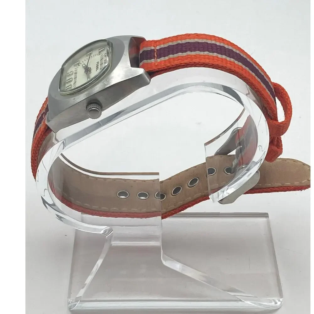 VTG Fossil Women's Watch 27mm -  Fresh Battery - Adjustable - WR 50m JR-8357